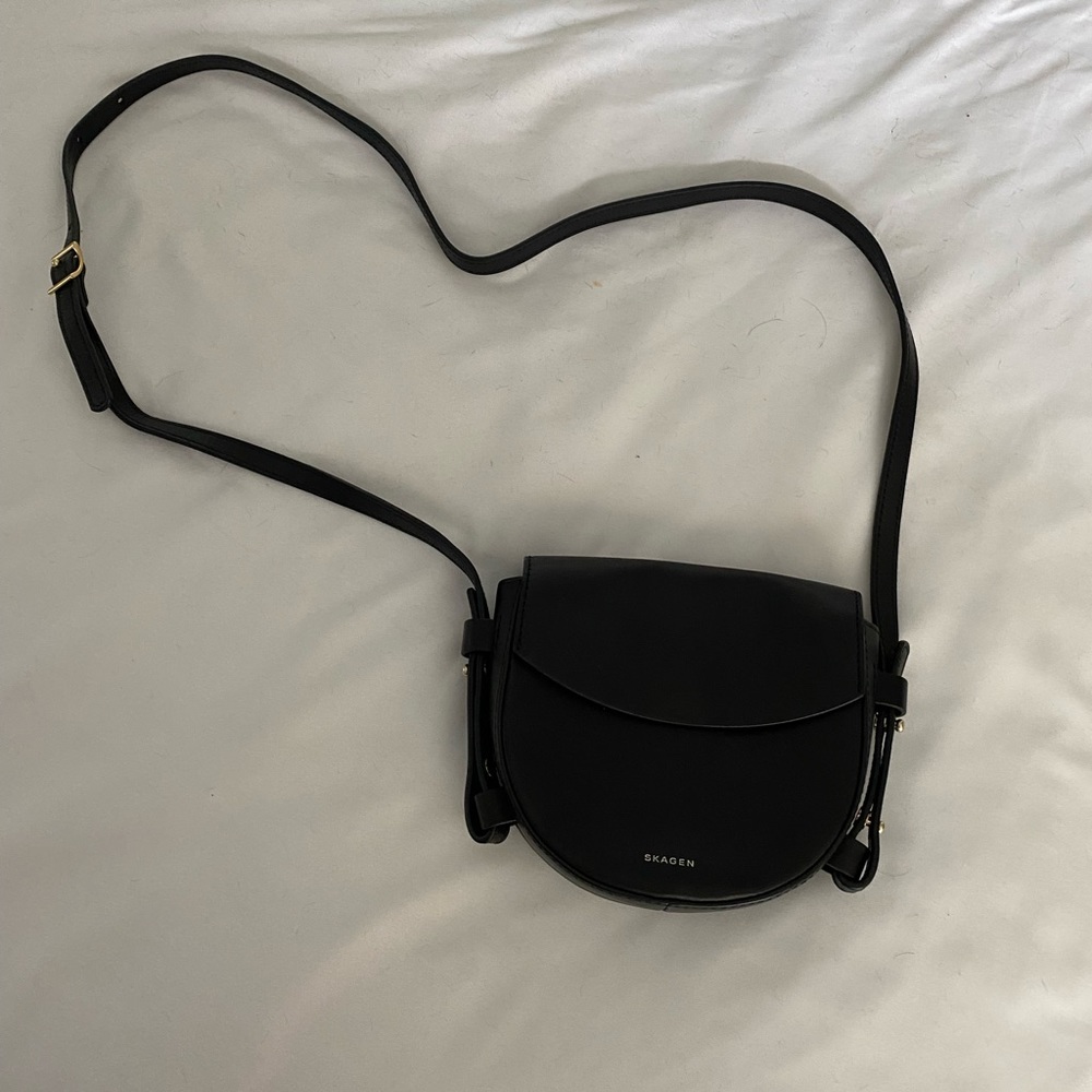 Skagen Saddle Leather Bag